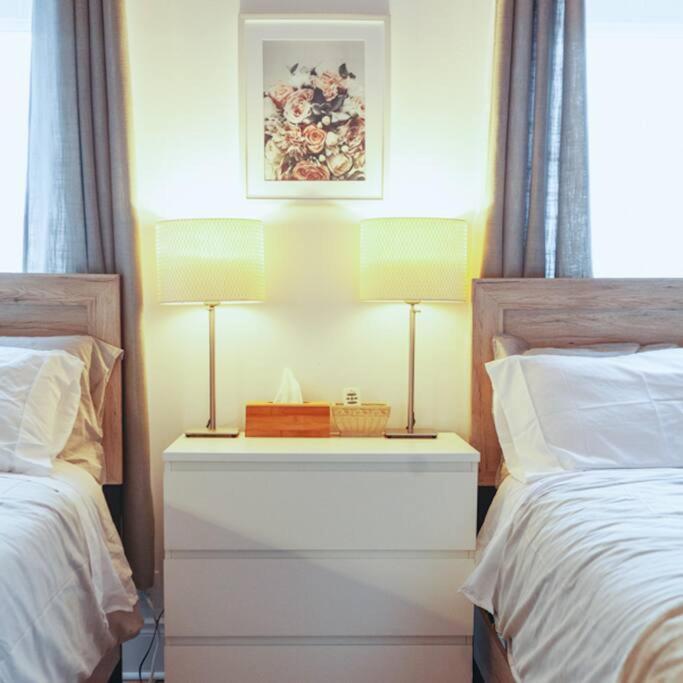 Large Upstairs Flat In Downtown Century Building Appartamento Belleville Esterno foto